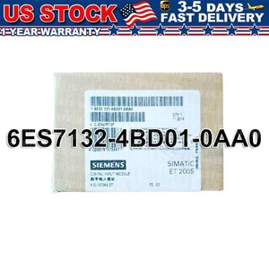 New Siemens 5 ELECTRON MODULES FOR ET200S 6ES7132-4BD01-0AA0 6ES7 132-4BD01-0AA0 - Picture 1 of 11