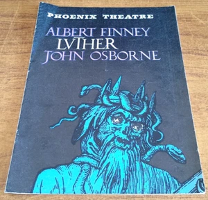Phoenix Theatre Programme - Luther By John Osborne - Albert Finney - 1961 - Picture 1 of 4