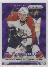 2013-14 Panini Prizm Purple Cracked Ice Prizm Jonathan Huberdeau #243 Rookie RC