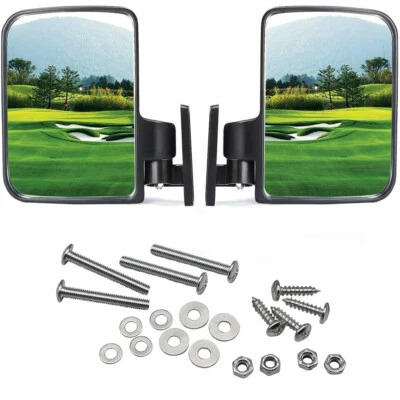 Espejos retrovisores laterales para carro de golf para Club Car EZ-GO Yamaha RSV y otros accesorios para carro Foto 1 de 4