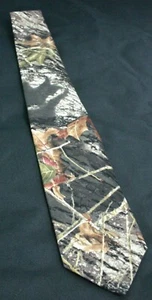 NEW Licensed Mossy Oak Break up Camo Neck Tie Pretied or self tie Wedding prom - Picture 1 of 3