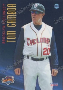 2016 Brooklyn Cyclones Tom Gamboa NY Mets MGR - Picture 1 of 1