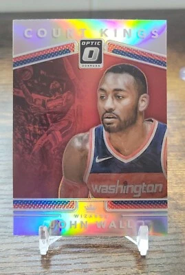 2017-18 Donruss Optic Court Kings 银约翰墙 #38 巫师 SP 免运费 — 第 1/3 张图片