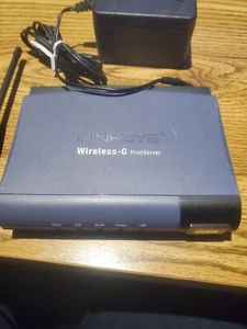 Linksys WPS54GU2 Wireless-G PrintServer for USB 2.0 - Picture 1 of 4