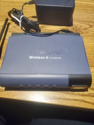 Linksys WPS54GU2 Wireless-G PrintServer for USB 2.0 - Image 1 of 4
