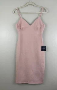 Lulus Bodycon Blush Pink Kleid Cocktail Party Don't Tell Em Stretch Damen Medium - Bild 1 von 4