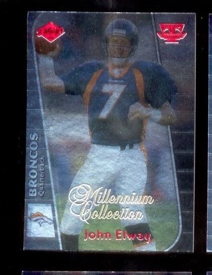 1999 Collectors Edge Triumph JOHN ELWAY Denver Broncos Millennium Card - Image 1 of 1