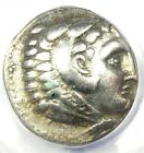 Celtic Alexander the Great Iii Ar Tetradrachm Coin 200 Bc - Certified Anacs Vf35