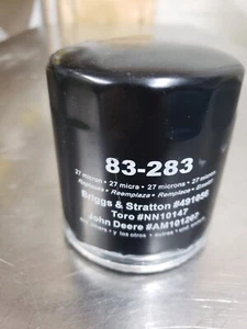 FILTRO DE ACEITE OREGON SILVER STREAK 83-283 SE ADAPTA A B&S 491056S KOH 52 050 02-S y JD - Imagen 1 de 3