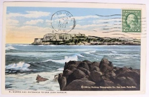San Juan, PR--PC Collector, Essex Junction, VT/PC of San Juan/Green, 1-C./1923! - Picture 1 of 2
