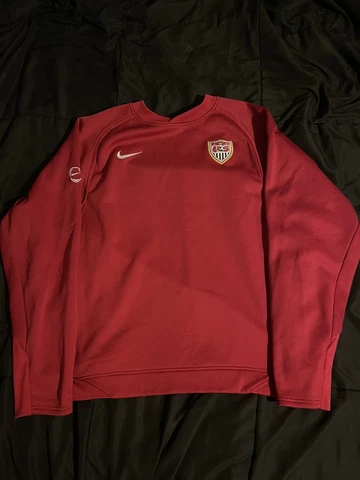 USA VINTAGE SOCCER SWEATSHIRT IN EXCELLENT CONDITION SIZE XL NIKE Cover