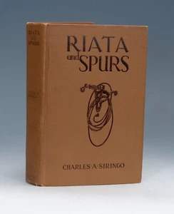 Riata and Spurs by Siringo Rare 1st Ed 1st Issue Uncensored - Picture 1 of 19