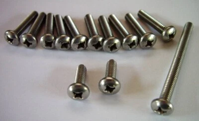 Norton Commando 850 Mark III 1975-77, juego Philips cubierta primaria de acero inoxidable, 13 piezas Foto 1 de 2