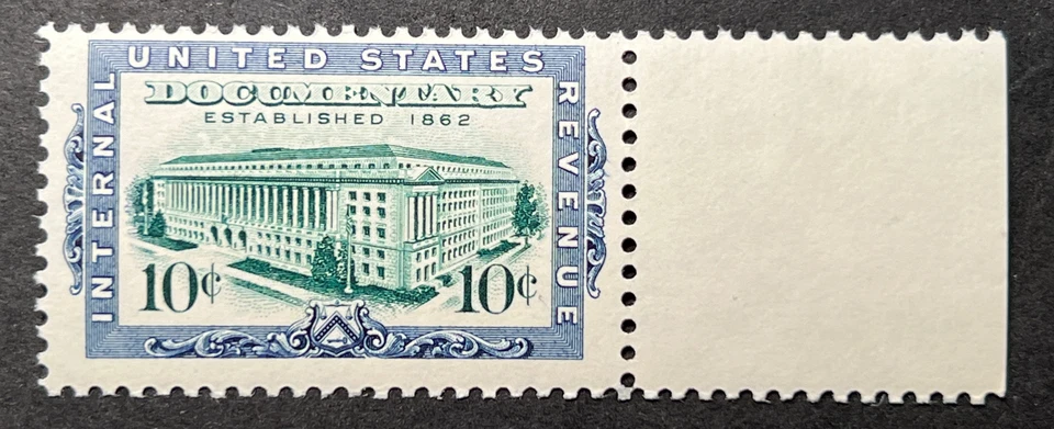 Travelstamps: 1962 US Stamps Scott #R733 10 Cent Mint MNH OG - Image 1 of 4