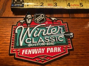 NHL 2010 Winter Classic Boston Embroidered Patch Bruins Penguins 3” - Picture 1 of 1
