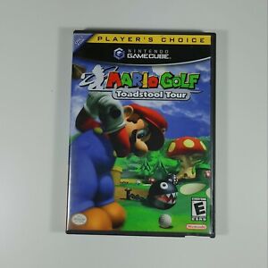 Mario Golf Toadstool TourNintendo GameCube case Disc No Manual