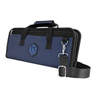 2 Pocket Japanese Chef Knife Roll Bag Durable Nylon Backpack Storage Case Wallet - Foto 1 di 4