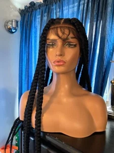full lace braided wig - Picture 1 of 8