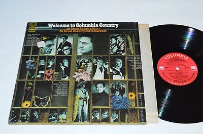 WELCOME TO COLUMBIA COUNTRY Compilation LP Johnny Cash Lefty Frizzell+ VG/NM - Image 1 of 4