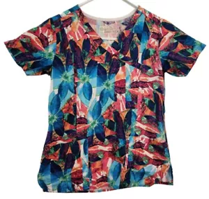 Scrubs Bio Damen X kleines tropisches Peeling-Top - Bild 1 von 6
