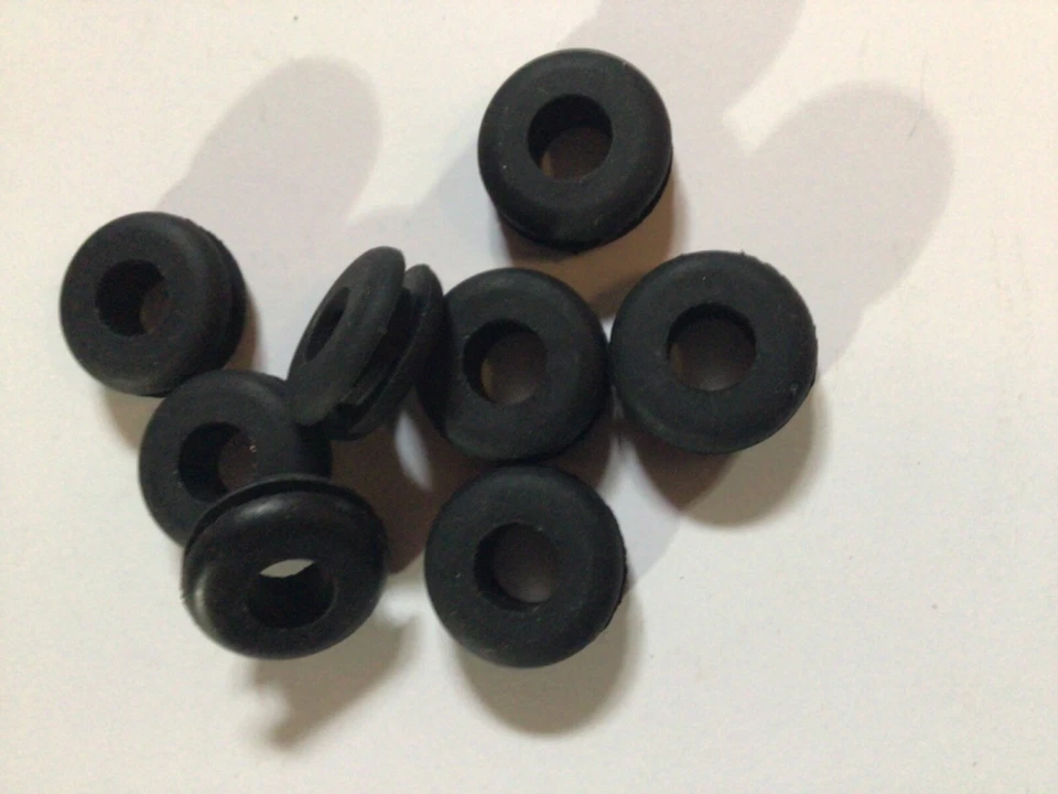 TRU FIT Rubber Grommets 3/8 ID x 7/8 OD x 1/8 Grv 3/8 thick (12 pcs)