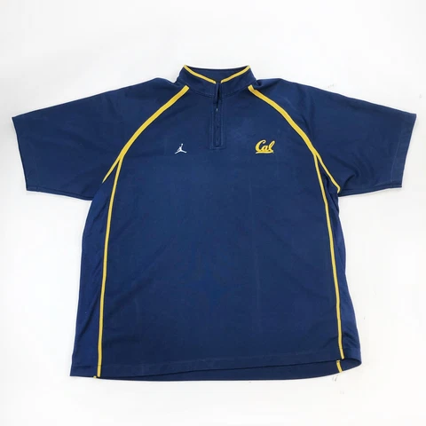 Nike Jordan Jumpman Cal Bears Mens Basketball Warmup Shooting Shirt XXL 2XL Cover