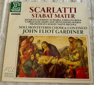 SCARLATTI Stabat Mater GARDINER 12“LP Erato 43 454-8 Club Ed. - Bild 1 von 3