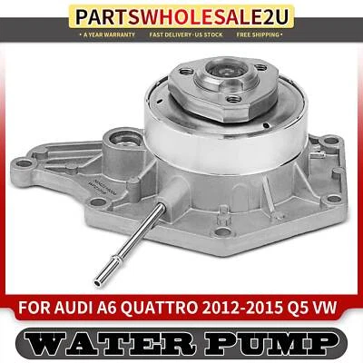 New Water Pump with Gasket for Audi A6 Quattro Q5 S4 S5 SQ5 Volkswagen Touareg - Image 1 of 4