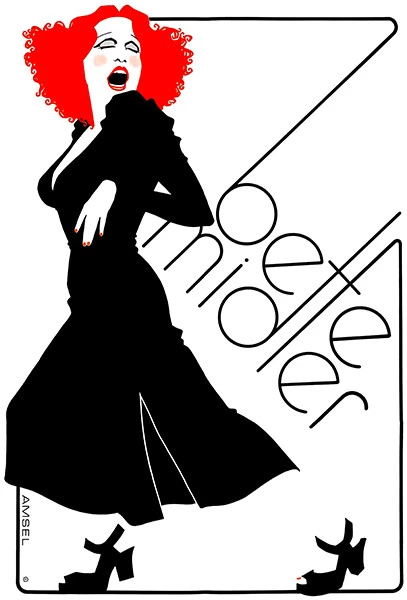 UNKNOWN Bette Midler - 1973 - Artist Promotional Poster