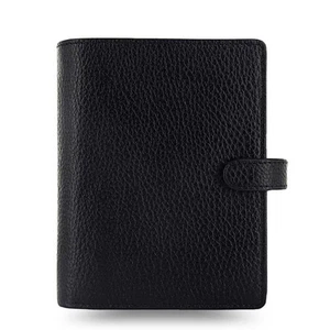 Filofax Pocket Size Finsbury Organiser Planner Diary Book Black Leather 025360 - Picture 1 of 6