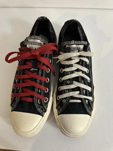 Converse Chuck Taylor All Star Mujer Talla 7.5 Cuadros Y Negro Doble Lengua - Imagen 1 de 9
