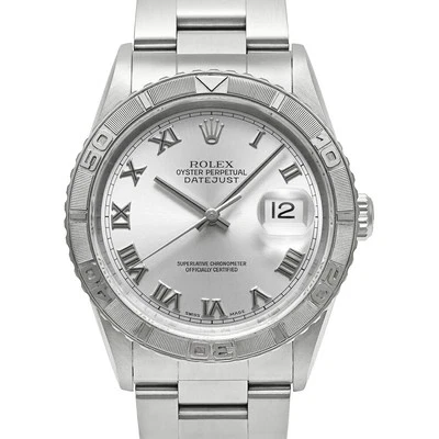 ROLEX Datejust 16264 Silver Case Size 36mm×36mm Men's Used Watch #54295 - Image 1 of 4