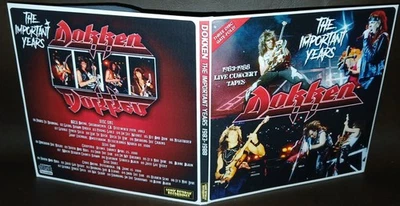 Dokken The Important Years 1983-1988 Gate Fold 3CD SET NEW
