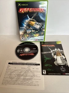 Defender XBOX  Game Complete w Manual & Midway Registration Card Fast Shipping - Picture 1 of 8