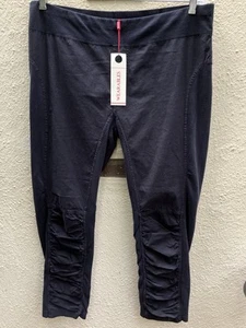 NWT XCVI Wearables Pull On Pants black Ankle length - Picture 1 of 5