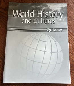 A Beka Book Abeka World History and Cultures Grade 10 Teacher Quiz Answer Key - Picture 1 of 3