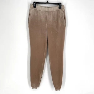 Cotton Citizen NEW Womens Milan Jogger Sweatpants Sx L Vintage Camel Pockets - Picture 1 of 10