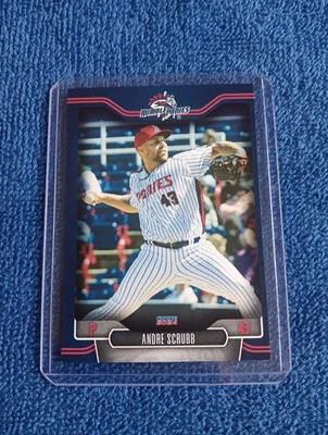 Andre Scrubb Card 2024 Choice Binghamton Rumble Ponies Baseball Card Mets - Image 1 of 2