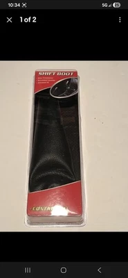 Bota de cambio Pilot Automotive PM-2230EZ negra con puntada roja universal Foto 1 de 3