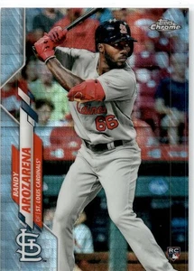 2020 Topps Chrome Randy Arozarena #49 prisma rifrattore radiocomandato - Foto 1 di 2