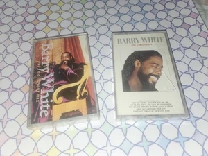 Barry White 2 Cassettes Oldies Soul Music - Picture 1 of 6