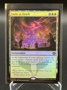 Smile At Death MTG Card - Foil - Tarkir Dragonstorm 24 - Picture 1 of 2