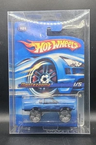 2006 Hot Wheels Montezooma Blue Hi-Rakers Chrome-Base w/Chrome Wheels (Uncommon) - Picture 1 of 1