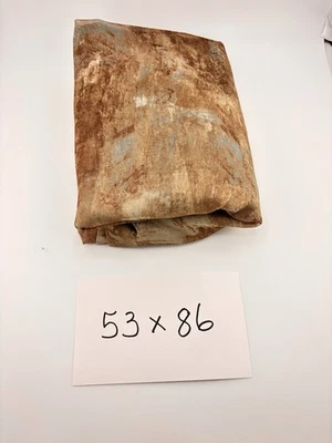 8 painéis de platina CROSCILL SHIMMER TOSCAN FLORENTINE 53 X 86 ouro damasco RN21857 - Imagem 1 de 4