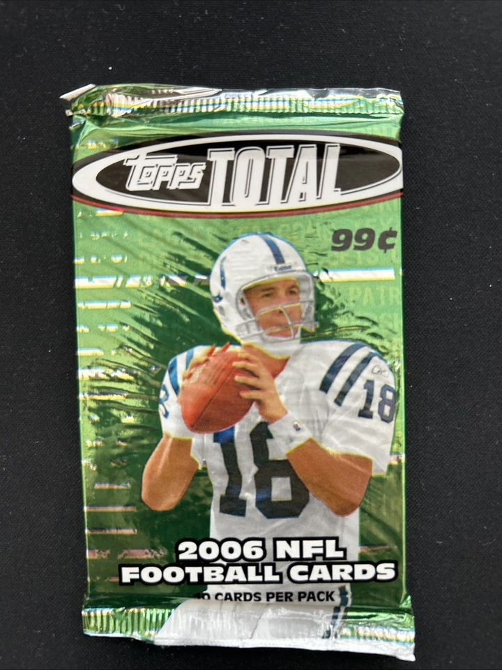 2006 Topps Total Trading Card  Pack - 10 Cards Per Pack NFL - Image 1 of 2