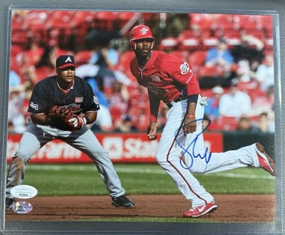 Фотография Джейсона Хейворда с автографом Glossy Futures Game Braves 8x10 сертификат подлинности JSA - Изображение 1 из 4