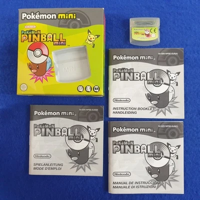 Nintendo POKEMON MINI Pokémon PINBALL MINI Game BOXED PAL Version (Works in US) - Image 1 of 4