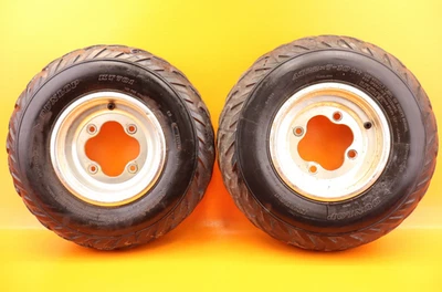 1999 - 2014 Honda Trx400ex Trx400x Front Wheels Rims Tires Set - Image 1 of 4