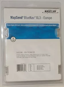 NEW Magellan MapSend BlueNav Europe Maps XL3 SOUTH BALTIC SD Card Meridian Gold - Picture 1 of 1