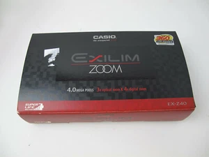 Casio EX-Z40 EXILIM 4.0 Mega Pixel Digital Camera SMC Pentax Zoom Lens For parts - Picture 1 of 10